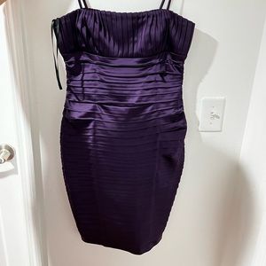 calvin klein purple dress